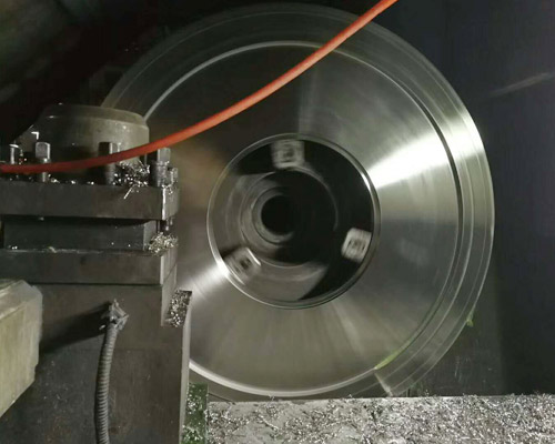 Stainless steel flange computer gongs machining