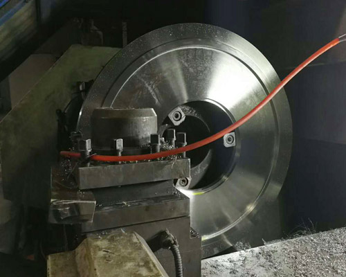 Stainless steel flange computer gongs machining