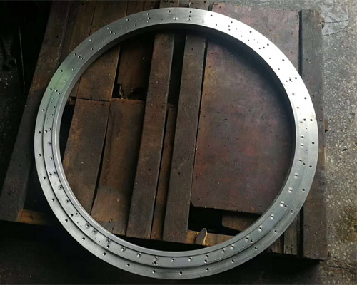 Non standard large diameter flange CNC milling of Longmen milling machine