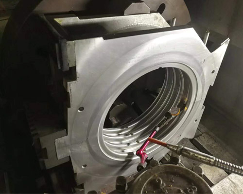 Machining machining of precision aluminum profile mould