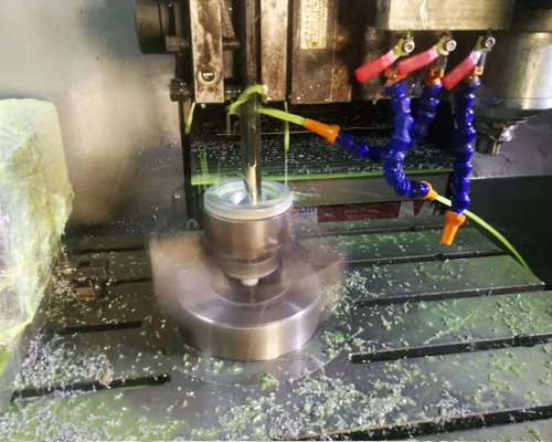 Machining of connecting four axes CNC