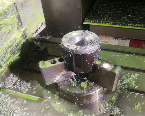 Machining of connecting four axes CNC