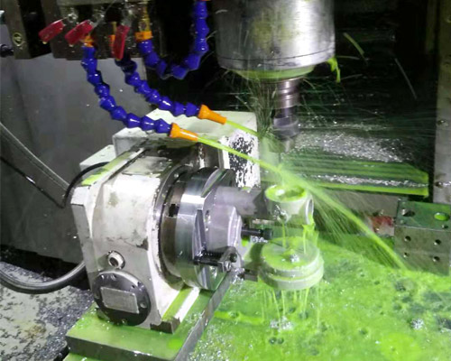 Four-axis Machining of Precision Machine Parts
