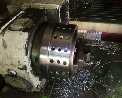 Drilling of stainless steel parts