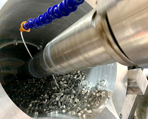 Boring processing of 700mm large diameter A3 bar