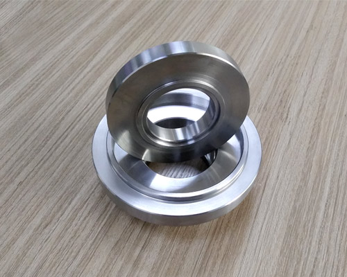 Stainless steel motor flange end cover turning processing