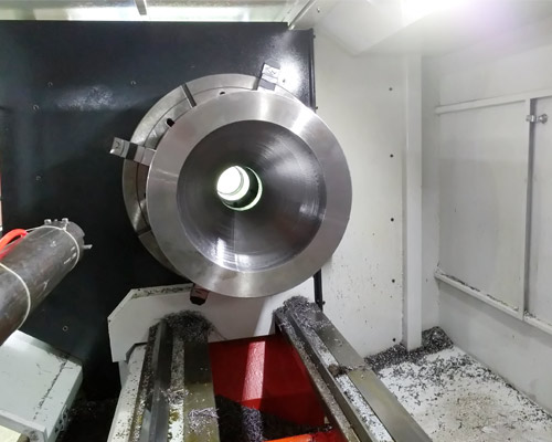非标直径650mm大型辊筒机械加工_精密航空零件模具CNC车削加工
